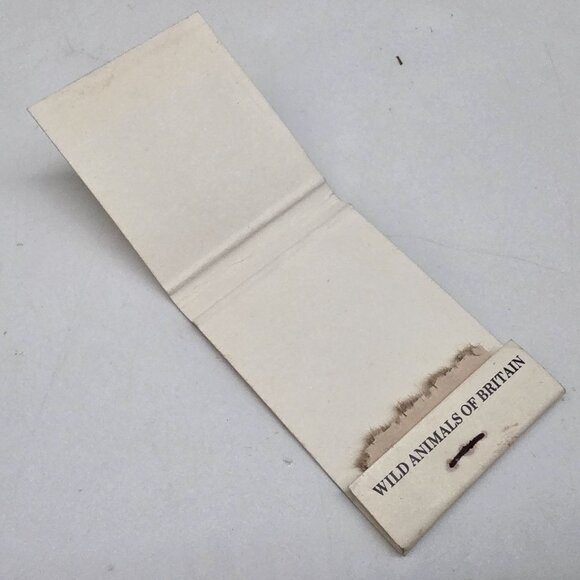 Vintage Bryant & May Wild Animals Of Britain Matchbook Series No. 6 Rabbit - Picture 4 of 5